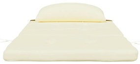 Almofadões p/ cadeira adirondack 2 pcs tecido oxford cor creme