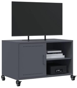 Móvel de TV 68x39x43,5 cm aço antracite