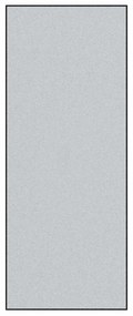 Tapete Retangular vidaXL Cinzento 120x300 cm