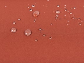 Almofada complementar para espreguiçadeira 180 x 60 x 5 cm vermelha BRESCIA Beliani