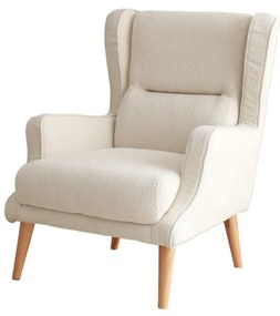 Cadeirão Klam – Creme – 78x94x70 cm