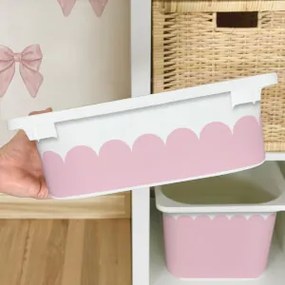 Autocolante para a caixa IKEA TROFAST - Arcos (vieira) num tom à sua escolha