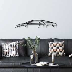 Acessório Decorativo de Parede Model-608 – Preto – 70 x 13 cm