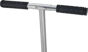 Trotinete Dobrável para Crianças de 7 a 14 Anos Trotinete Infantil com Guiador Ajustável em 4 Níveis e Travão 88x37x75-100cm Branco