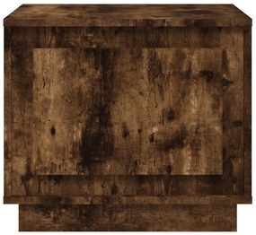 Mesa de centro 51x50x44 cm derivados madeira carvalho fumado