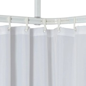 432042 Sealskin Conjunto de varões p/ cortina de duche Easy-Roll branco