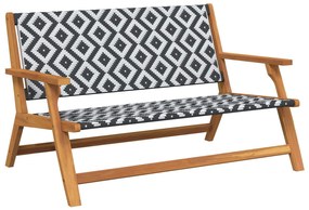 vidaXL Móveis de Jardim Branco 122 x 78 x 73cm