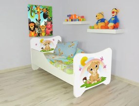 CAMA INFANTIL CRIANÇAS OFERTA COLCHÃO ESPUMA HAPPY KITTY – REI LEÃO 140x70