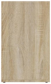 Sapateira 2 pcs 52,5x30x50 cm Carvalho Sonoma