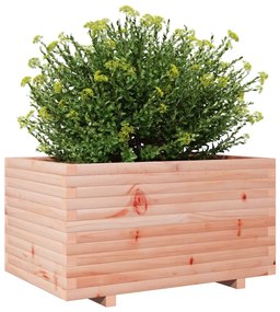 Vaso/floreira de jardim 90x60x49,5 cm madeira de douglas maciça