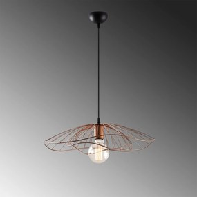 Candeeiro Chandelier Tel – Cobre – 50 cm Diâmetro, 111 cm Altura
