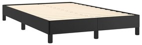 Estrutura de cama sem castanho colchão 120x190cm couro do falso