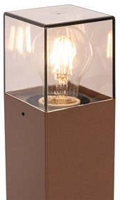 LED Candeeiro de pé inteligente para exterior castanho ferrugem 30 cm incluindo WiFi P45 - Dinamarca Industrial