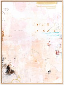 Quadro em tela emoldurada pintada à mão Small Notes