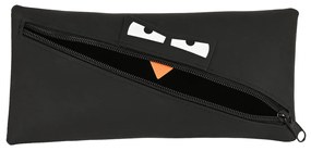 Bolsa Escolar Safta Face 22 X 11 X 1 cm Preto