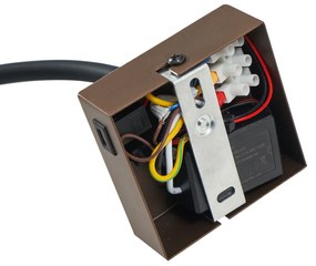 Candeeiro de Parede Moderno Bronze com Porta USB-C - Gosna