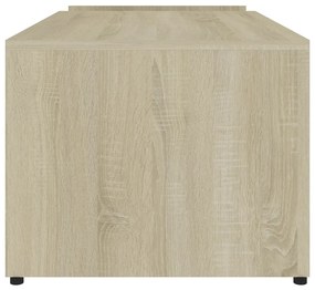 Mesa de centro 90x45x35 cm derivados de madeira carvalho sonoma