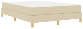 Cama Box Creme, Marrom 160 x 200 cm