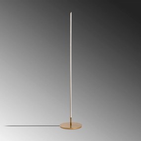 Candeeiro de Pé Only – Dourado – Diâmetro 30 cm x Altura 153 cm
