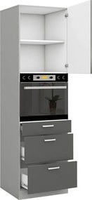 Armário modular para eletrodomésticos de encastrar Multi Grey 101