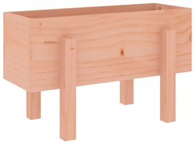 Vaso/floreira de jardim 62x30x38 cm madeira de douglas maciça