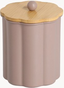 Frasco de armazenamento de alimentos com tampa de bambu Finley