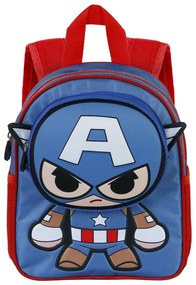 Mochila Capitão America Vingadores Avengers Marvel 28cm KARACTERMANIA