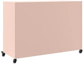 Aparador 100,5x39x72 cm aço rosa