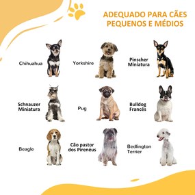 Barreira de Segurança para Cães 74-80 cm Porta de Segurança para Animais com Montagem a Pressão e Duplo Bloqueio Branco