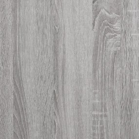 Mesa de cabeceira 44x45x58 cm derivados madeira cinzento sonoma