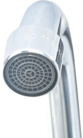 Lavatório comercial com torneira aço inoxidável