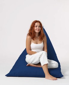 Pufe de Jardim Pyramid Big Bed – Azul Escuro – 145x35x90 cm | Tribo Ho