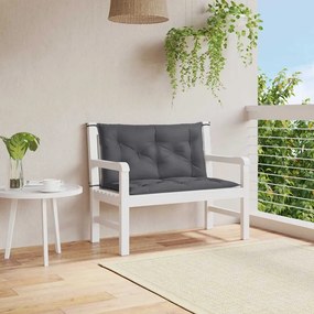 Almofadão banco jardim 100x(50+50)x7cm tecido oxford antracite