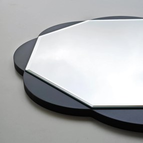 Espelho Fiore – Preto – 65 cm x 65 cm