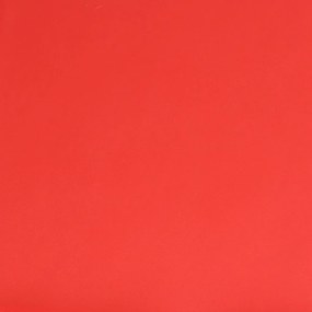 Apoio de pés 78x56x32 couro artificial vermelho