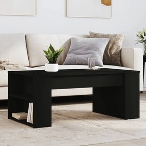 Mesa de centro 102x55x42 cm derivados de madeira preto