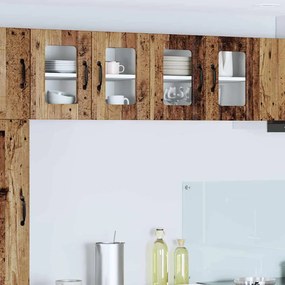 vidaXL Armário de Cozinha Madeira Antiga 60 x 31 x 40 cm