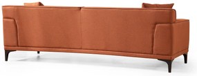 **** Sofá de 3 Lugares Petra – Laranja – 215x87x86 cm

**