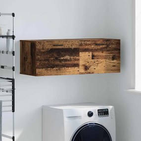vidaXL Armário de Parede Madeira antiga 100 x 36.5 x 35 cm