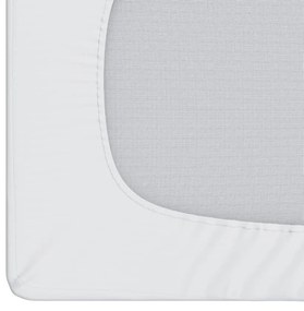 Protetor de colchão impermeável 120x200 cm branco
