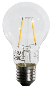 Conjunto de 5 Lâmpada LED E27 A60 Lux Sensor 2.5W 250lm 2200K