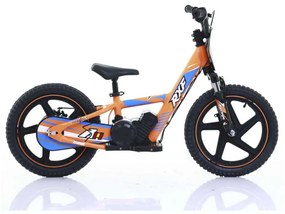 Bicicleta elétrica infantil 250W 16” pro Roan RXF Sedna Laranja