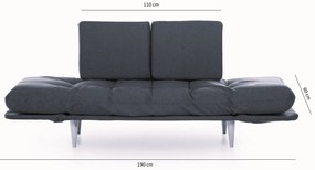 Mesa de Centro Stil Metal Ferforje – Branco/Preto – 90x90x38 cm