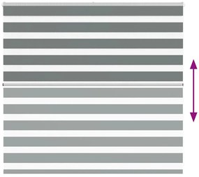 Cortina de zebra 160x100 cm largura do tecido 155,9cm poliéster