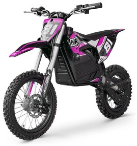 MOTO CROSS elétrica para crianças NRJ 1600W 14/12 Rosa