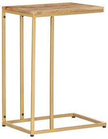 Mesa de apoio 35x45x65 cm madeira de mangueira maciça