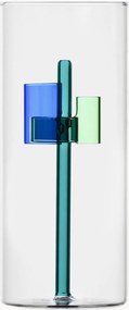 Jarra de vidro artesanal Standy, Alt 25 cm