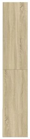 Estante 100x36x189 cm derivados de madeira carvalho sonoma