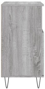 Aparador 60x35x70 cm derivados de madeira cinzento sonoma