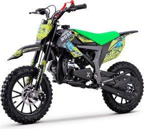 MINI MOTO PARA CRIANÇAS MiniCross Roan 709 gasolina 49cc 4.5CV VERDE